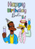 Simpsons Happy birthday Bestie Card created by @CraftyMiaa