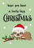 Lovely Sloth Christmas created by Fern Furness