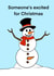 Someone’s excited for Christmas!  created by Fat Cat Cards