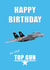 Top Gun Birthday Card created by Wayne Brant Images