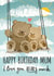 Cute bears on a swing Happy Birthday Mum card created by Making Meadows Ltd