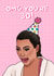 Omg you’re 30 Kim crying meme card! created by Swish & Scribble