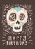 Sugar Skull Happy Birthday Card created by Nicola Scott