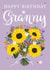 Floral Happy Birthday Granny card created by Making Meadows Ltd