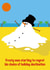 Frosty on holiday Christmas card created by Nifty Cards