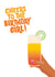 Pretty Birthday Card - Cocktail - Cheers To The Birthday Girl created by Tihara Smith