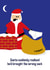 Wrong sack Santa Christmas card 1000 created by Nifty Cards