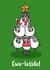 A fun sheepish Yuletide Christmas card created by Eweniverse