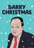 Eastenders Barry Christmas Card created by Daft cards