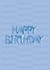 Baby Blue Happy Birthday Helium Balloons Card created by Kayenaat