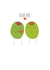 Cute Olive Pun Anniversary Card / Valentines Day Card - Olive You created by Abigail Elodie