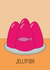 Jellyfish birthday card created by Nifty Cards