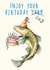 Funny Birthday Card - Cod Card Pun - Fish created by Bewilderbeest