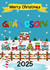 Festive and cute Grandson Christmas ExpressTrain Scene 2025 created by Kerrylovescards