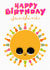 Happy Birthday Sunshine created by Paula Romani Studio