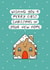 Merry First Christmas In Your New Home - Gingerbread House Christmas Card created by Muses & May