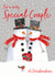 For a very Special Couple Christmas Card - Snowmen together at Christmas created by REBECCA MCCULLOCH