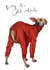 Whippet - Baby Its Cold Outside - Cute - Pets - From the Dog - Christmas Jumper - Christmas Card created by Beth Goodwin