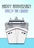 Cruise Ship Holiday Anniversary Card created by Daft as Duck