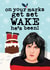 Funny Great British Bake Off Christmas Card - Noel Fielding created by Mrs Best Paper Co.