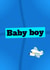 Baby boy card created by TimeForHeroes