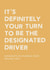 Designated Driver Congrats Card created by EilidhIllustrates