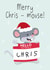 Chris-mouse Christmas Card created by Cheeky Peeky
