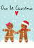 1st Christmas Couple Gingerbread Christmas Card created by Amy Florence Design