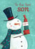 To the Best SON This Christmas Snowman created by Dale Simpson