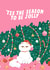 Jolly Christmas Card created by Jude Patla 