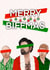 Biffy Clyro Christmas Card Merry Biffmas created by Hand of Glory Media