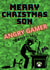 Merry Christmas Son, Angry Gamer Xbox Gaming Card created by Ellie & Co