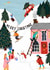 Jolly Christmas Scene Card created by Isabella