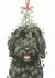 Cockapoo Under the Mistletoe - Mistletoe - Cute - From The Dog - Christmas Card - Dog Parents - Puppy Love - Christmas Card created by Robert James Hull