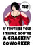 Nessa inspired Gavin and Stacey Crackin' Coworker Card created by Hint of Sarcasm