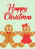 Gingerbread Couple card created by Stitch Me Up