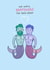 Mermaid for each other - guys created by Blue Kiwi Design