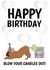 Happy Birthday Funny Farting Frenchie created by @Cupsie's Creations
