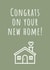 Cute New Home Card - House - Congrats On Your New Home created by A Bee's Designs