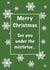 See you under the mistletoe Christmas card  created by StuArt