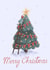 Merry Christmas card created by Olga Zolotykh