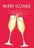 Merry Fizzmas Prosecco Christmas Card created by Amy Florence Design