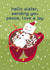 Sister Snowman Cocoa Mug Holiday Card created by @squiggleinthecity