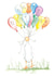 Happy Birthday Balloons created by Blue Duck Designs