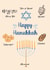 Happy Hanukkah Illustration - Traditions Card created by Blueberry Creates Co