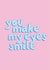 Smiley Eyes created by Banter Cards