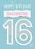 Happy Birthday Daughter 16 created by Betty Kitten