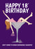 Funny Drink Responsibly Daughter 18th Birthday Card created by @Cupsie's Creations