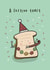 A Festive Toast - Pun Christmas Card created by Little Big Pie