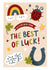Good Luck Charms Card 🍀 created by Collyn Wooden Illustration